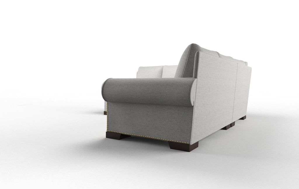 Johnson Sectional - Catalina Silver