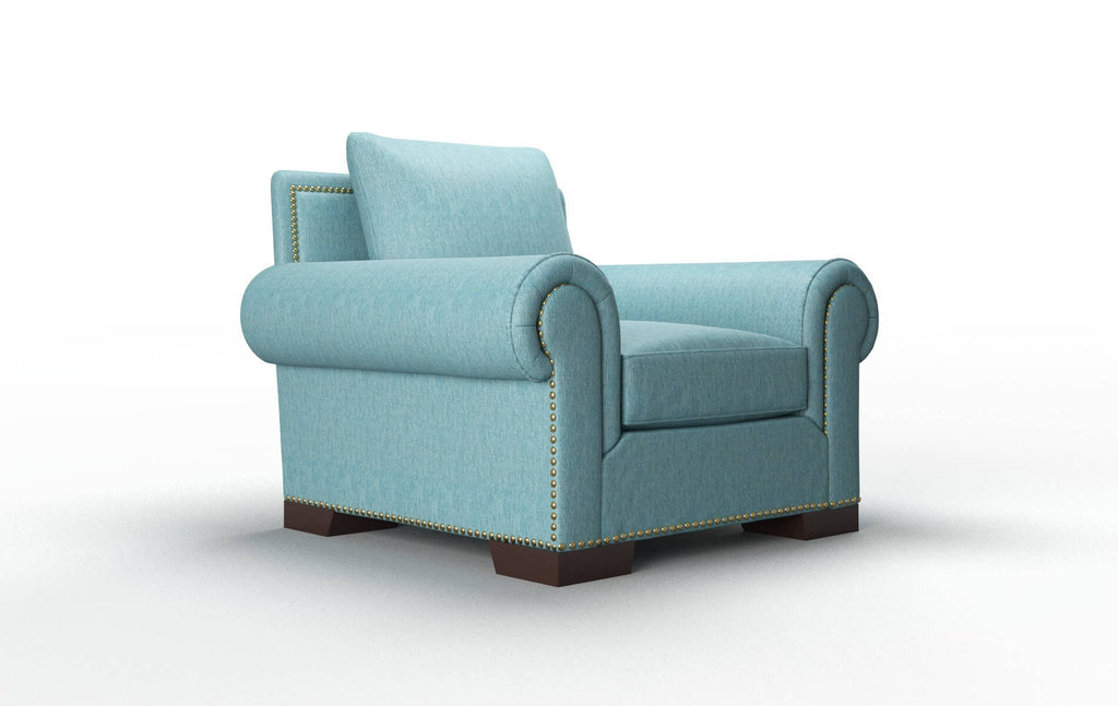 Johnson Chair - Cosmo Turquoise