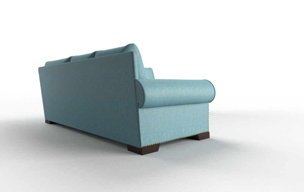 Johnson Sectional - Cosmo Turquoise