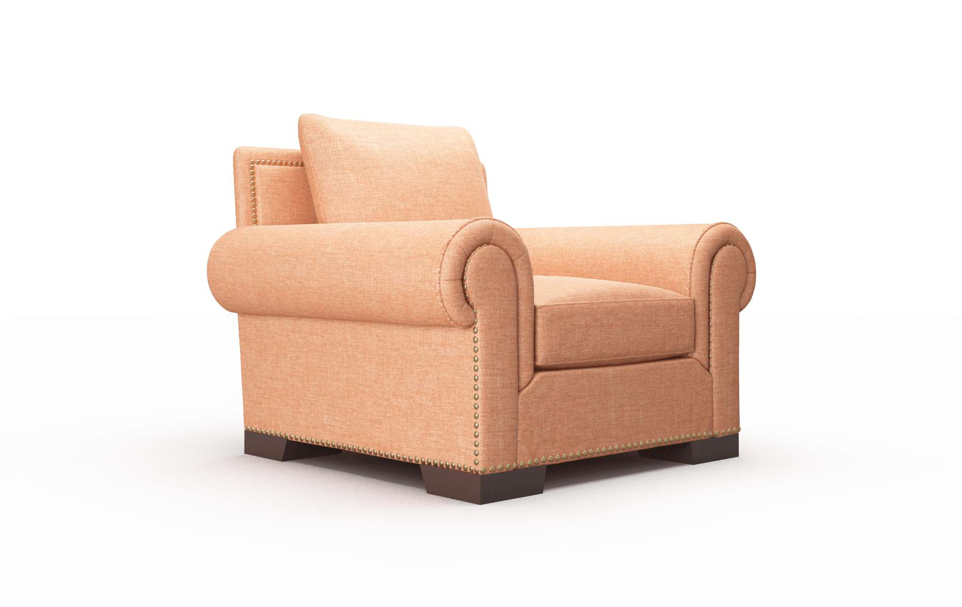 Johnson Chair - Durham Tangerine