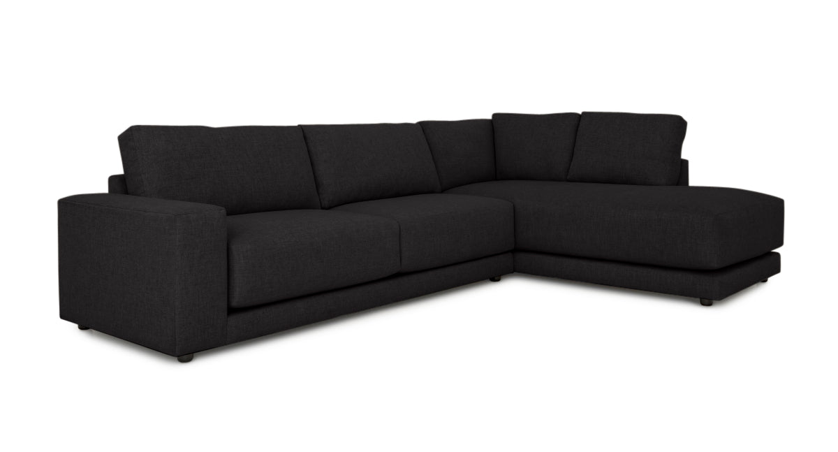 Knoxville Sectional - Catalina Charcoal