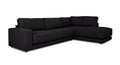 Knoxville Sectional - Lana Onyx