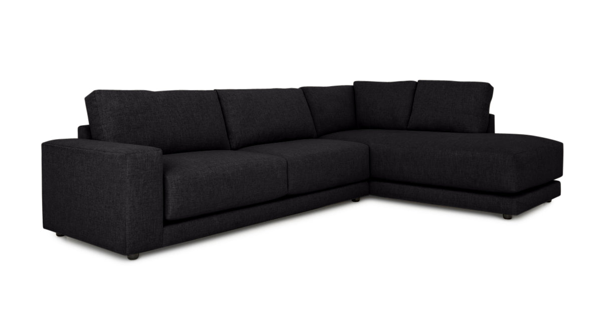 Knoxville Sectional - Lana Onyx