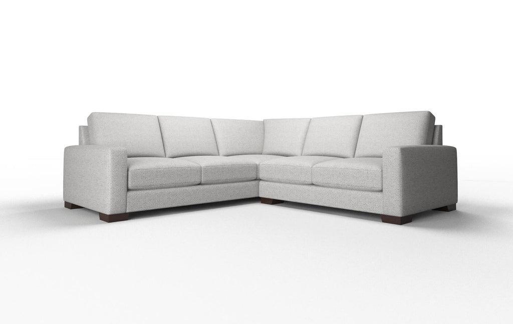 Luxe Sectional - Catalina Silver
