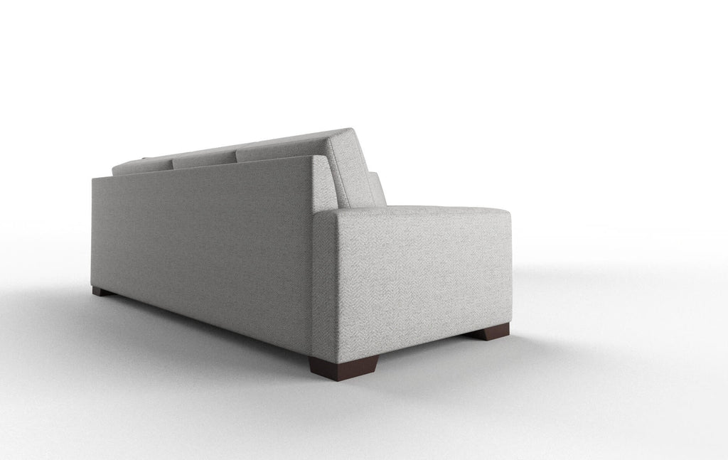 Luxe Sectional - Catalina Silver