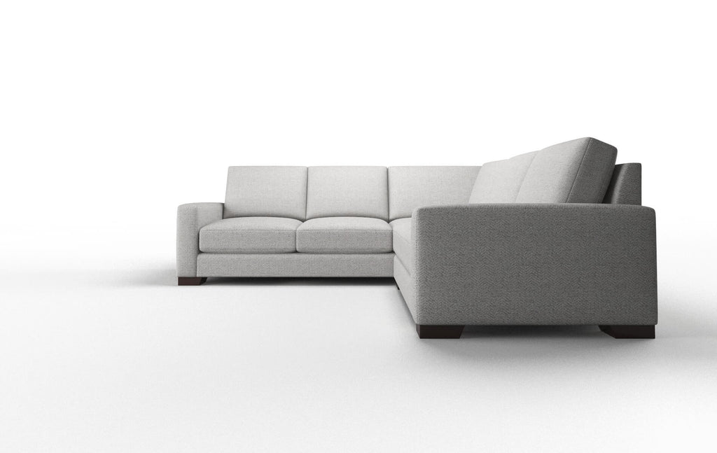 Luxe Sectional - Catalina Silver