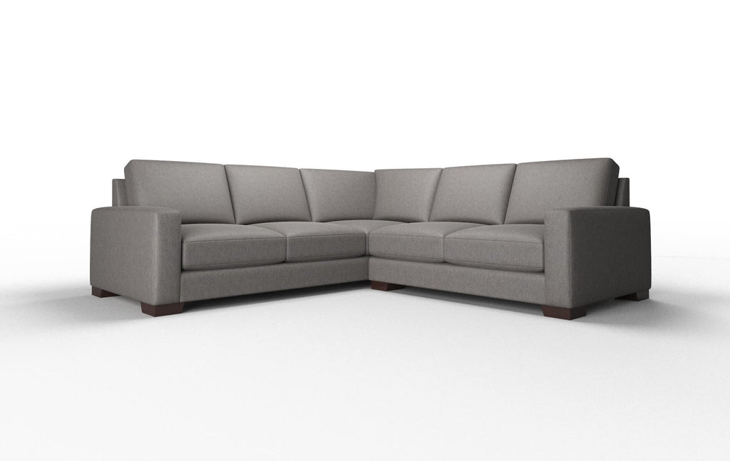 Luxe Sectional - Cosmo Charcoal