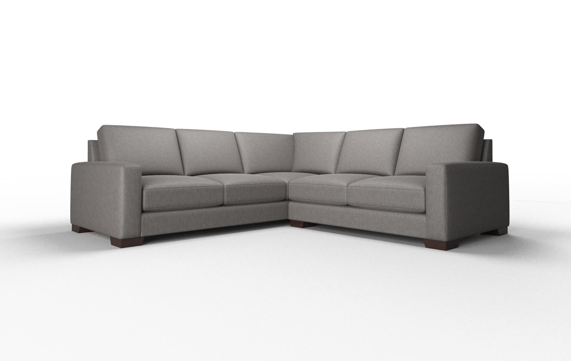 Luxe Sectional - Cosmo Charcoal