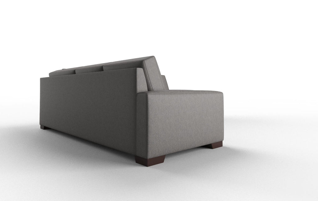 Luxe Sectional - Cosmo Charcoal