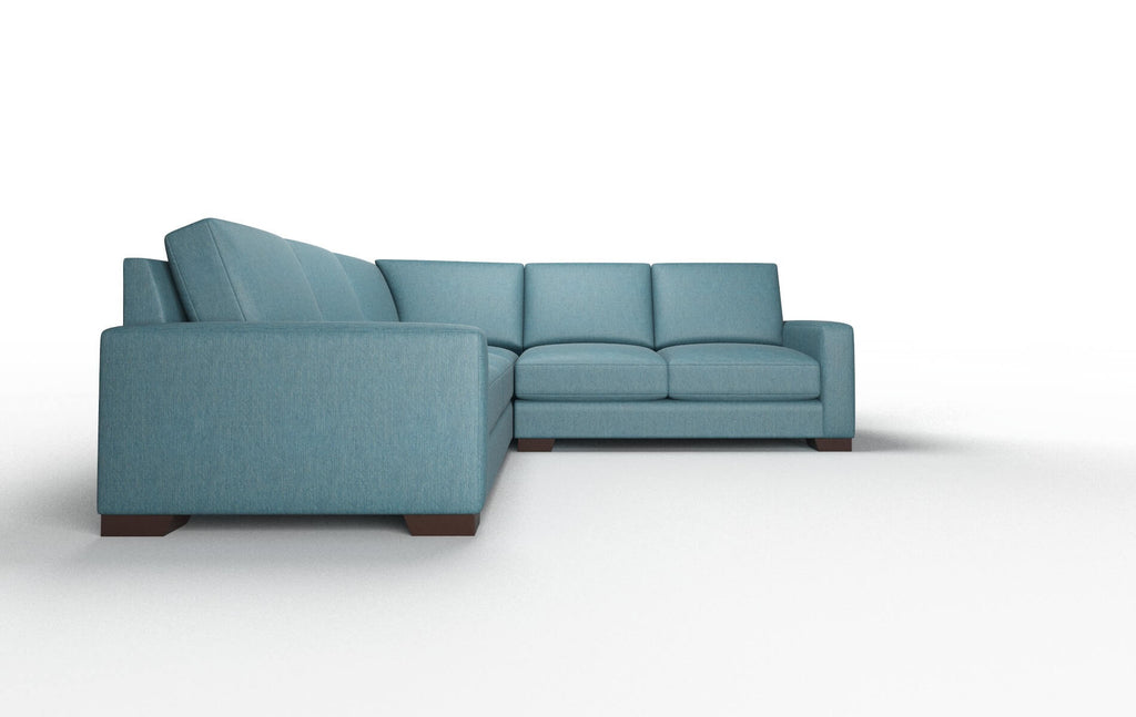 Luxe Sectional - Cosmo Teal