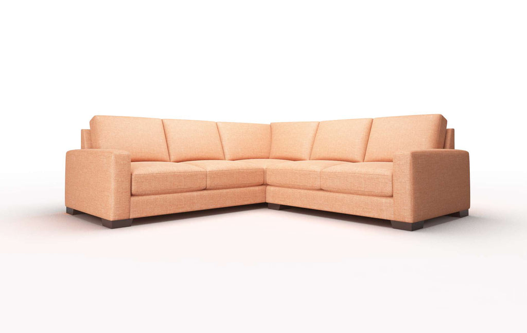 Luxe Sectional - Hepburn Appricot