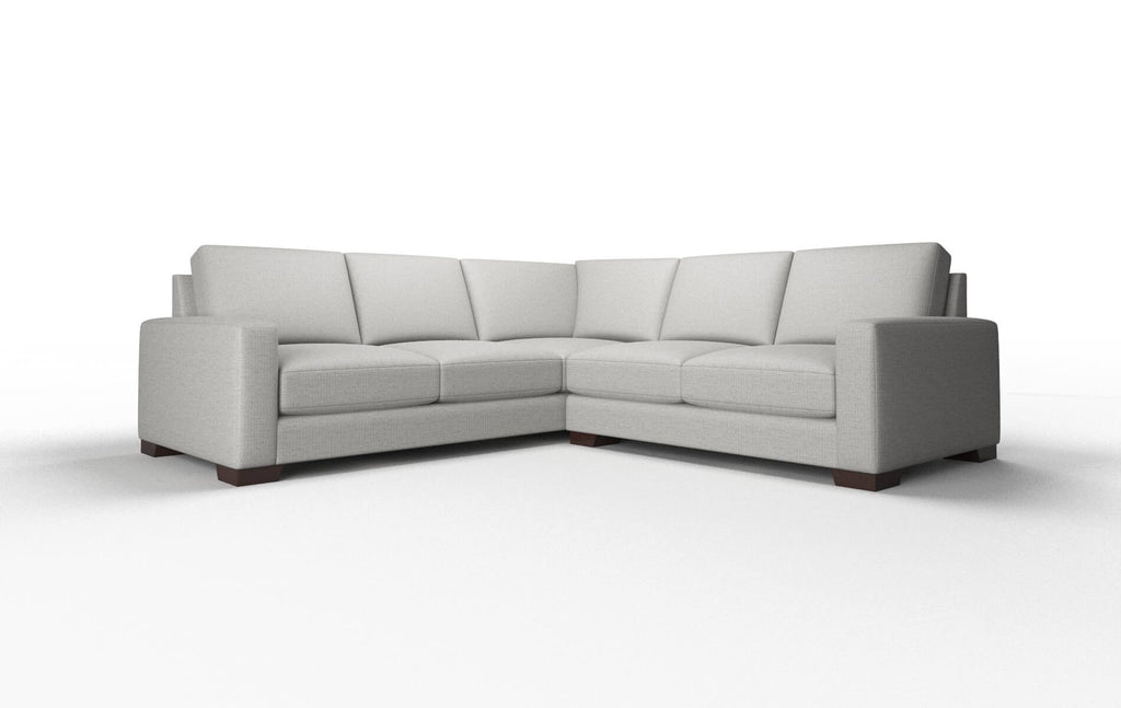 Luxe Sectional - Parker Silver