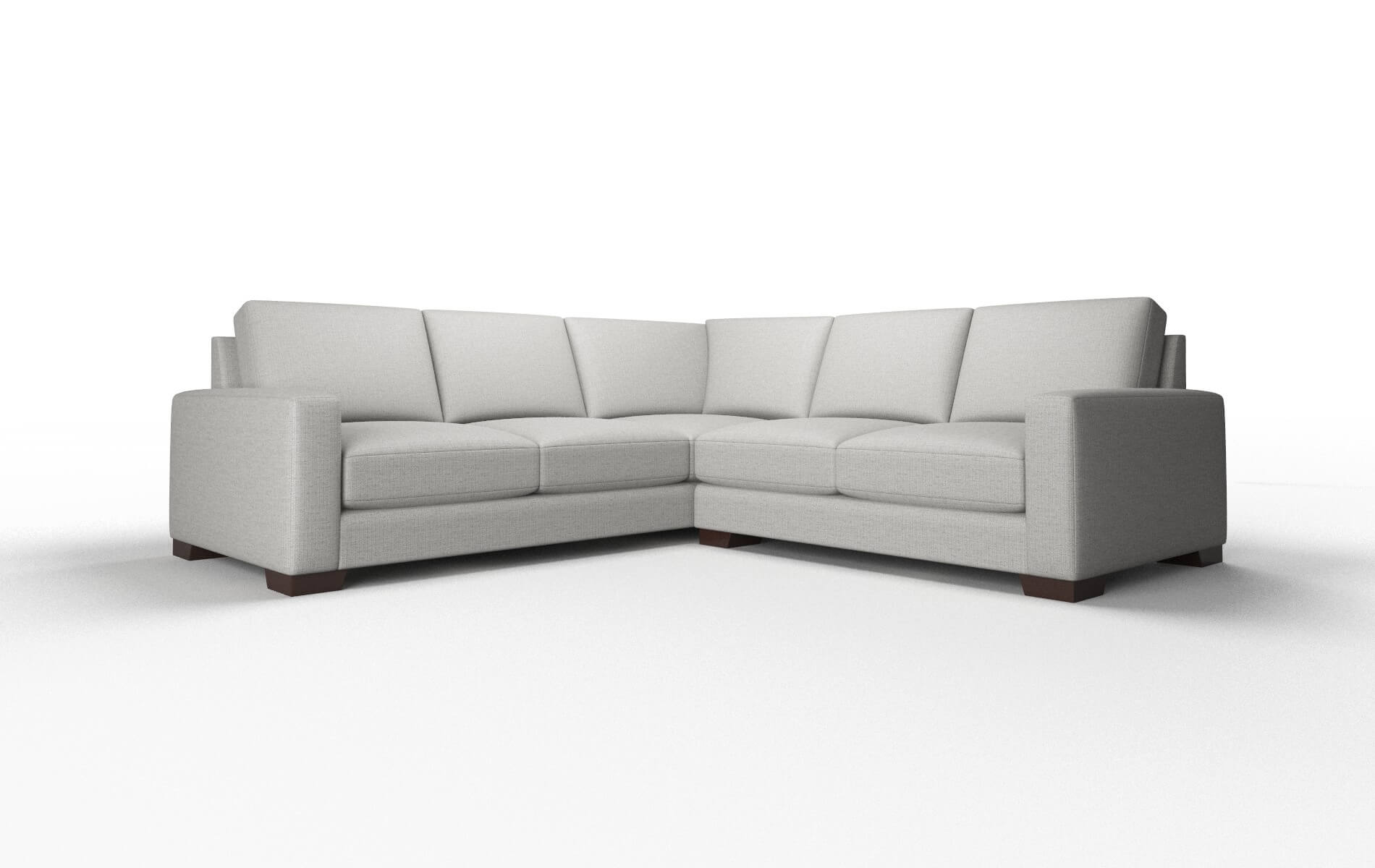 Luxe Sectional - Parker Silver