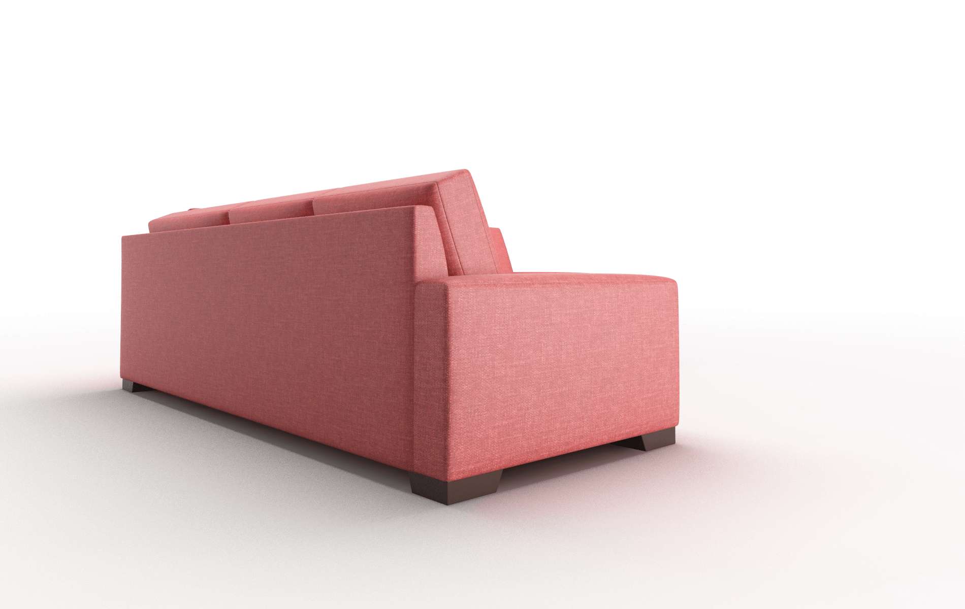 Luxe Sectional - Portland Berry