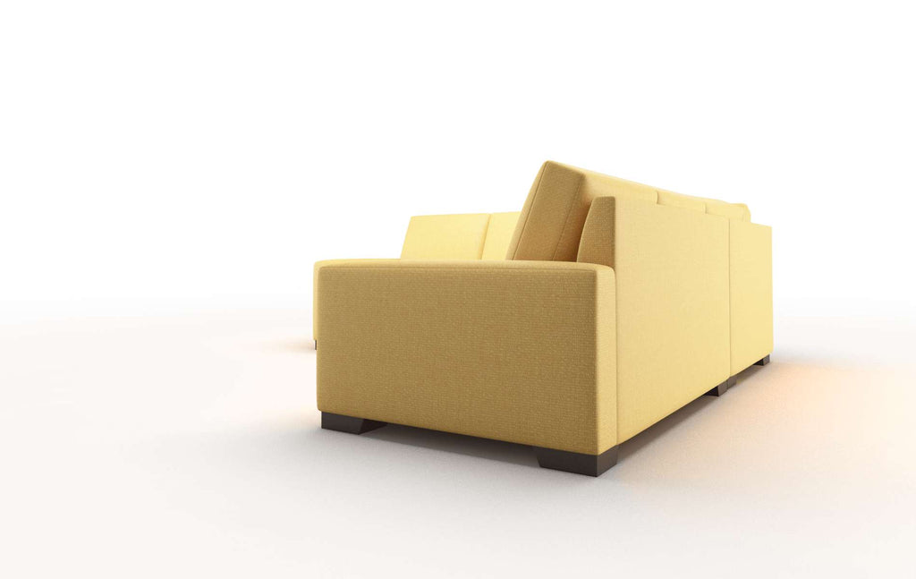 Luxe Sectional - Portland Dijon