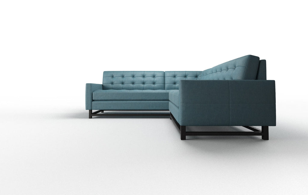 Marley Sectional - Cosmo Teal