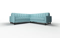 Marley Sectional - Cosmo Turquoise