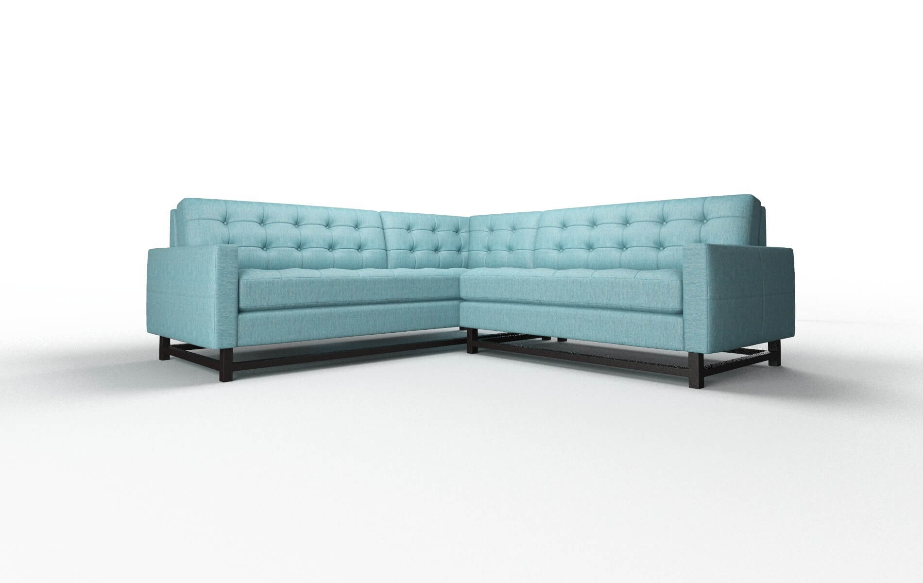 Marley Sectional - Cosmo Turquoise