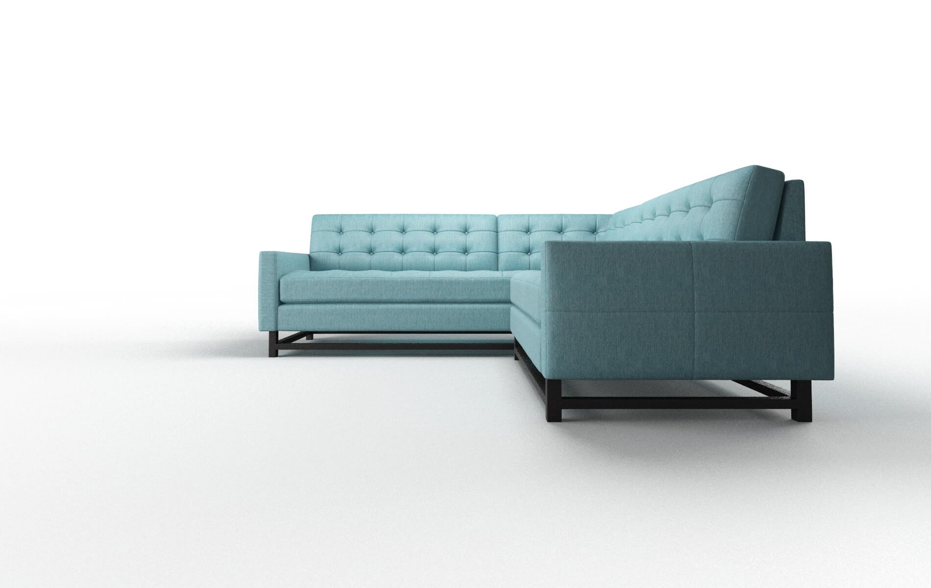 Marley Sectional - Cosmo Turquoise