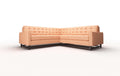 Marley Sectional - Hepburn Appricot