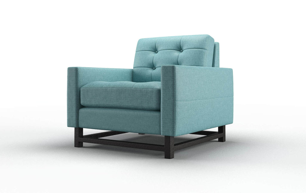 Marley Chair - Parker Turquoise
