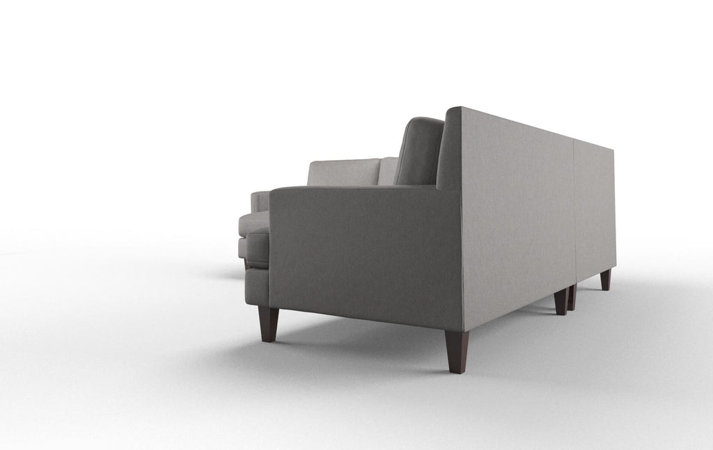 Miller Sectional - Cosmo Charcoal