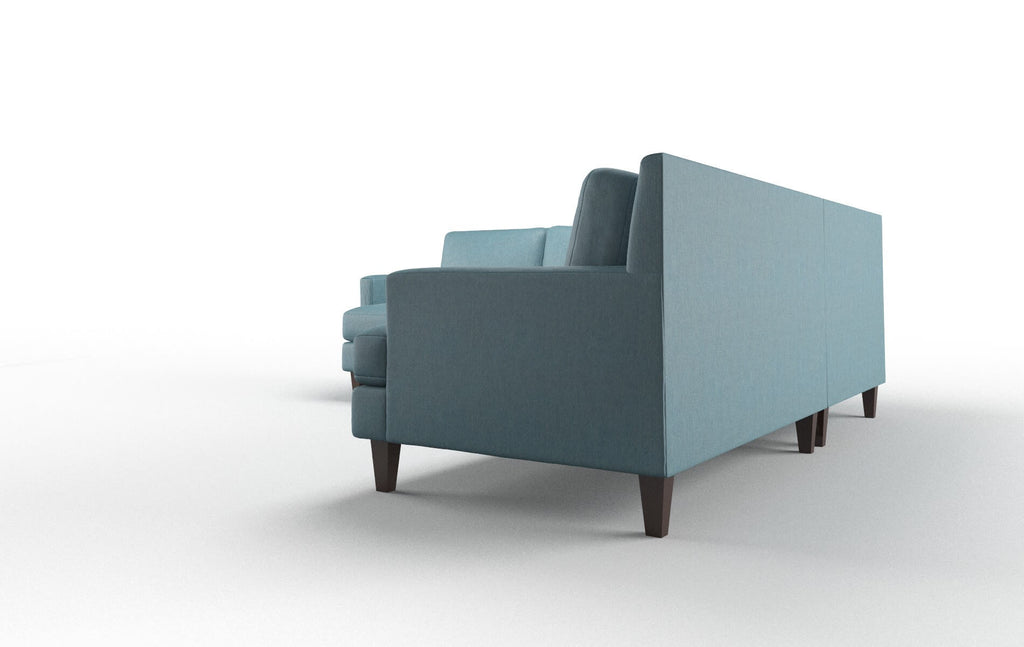 Miller Sectional - Cosmo Teal