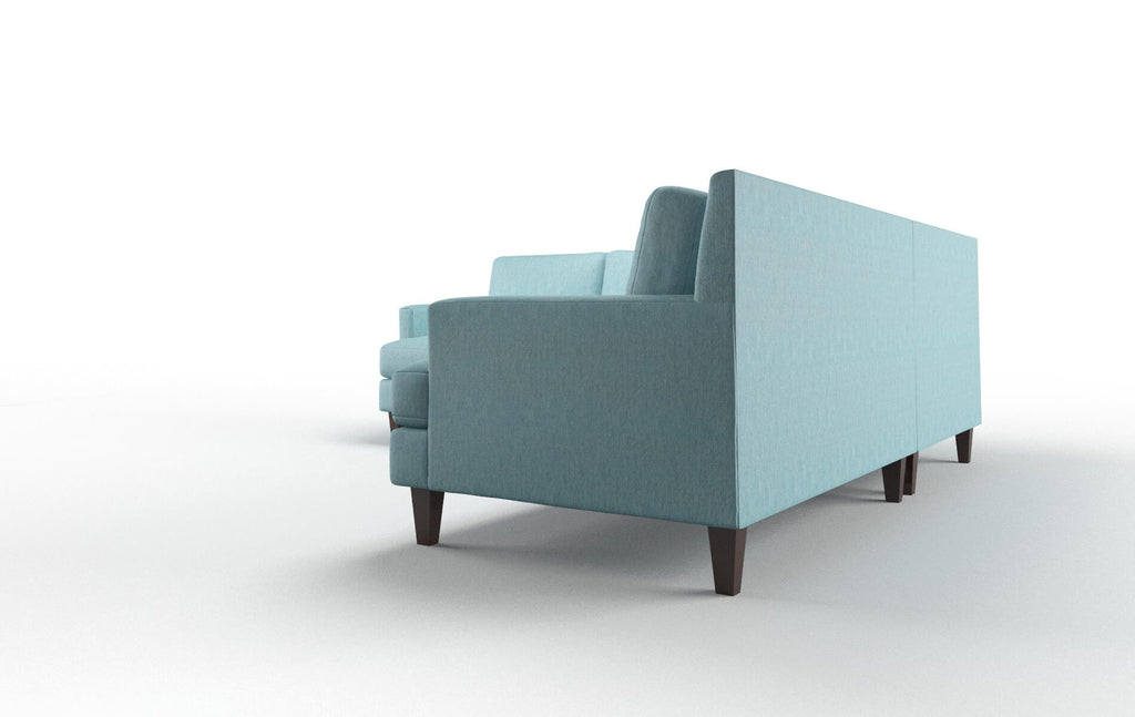 Miller Sectional - Cosmo Turquoise