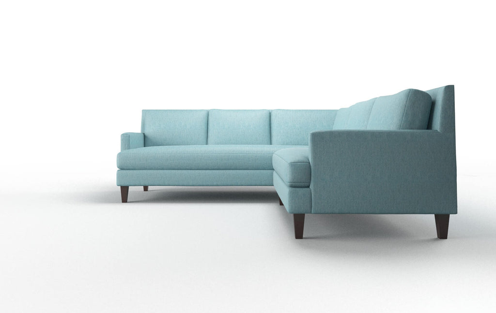 Miller Sectional - Cosmo Turquoise