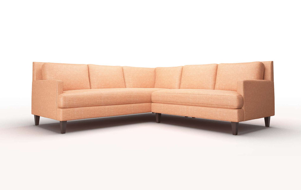 Miller Sectional - Durham Tangerine