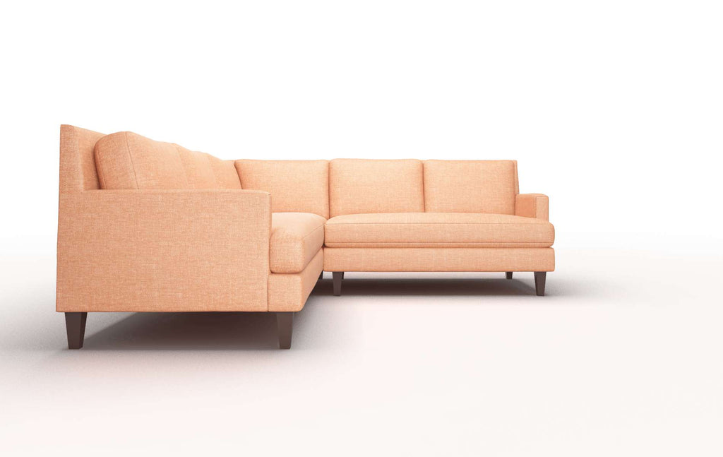 Miller Sectional - Durham Tangerine