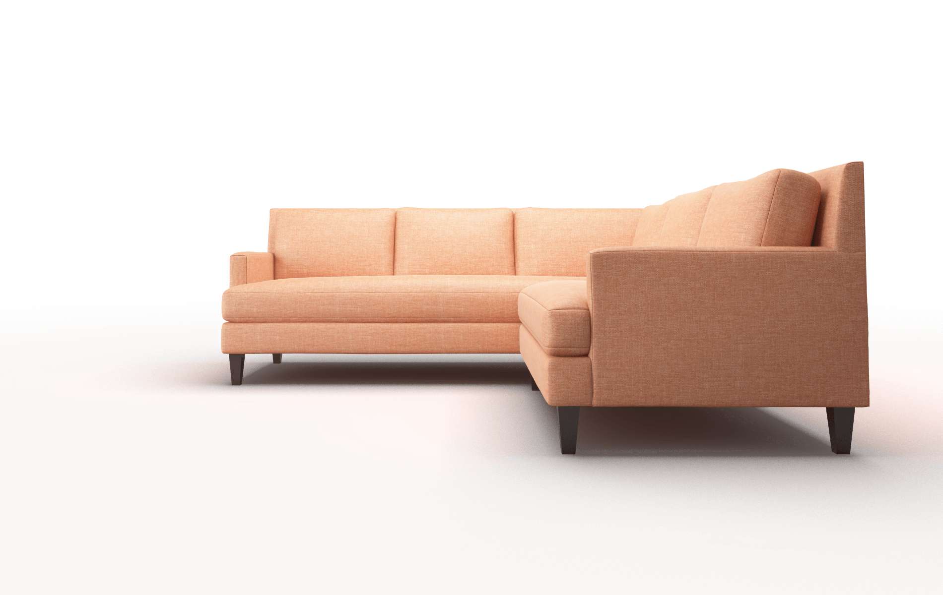 Miller Sectional - Durham Tangerine