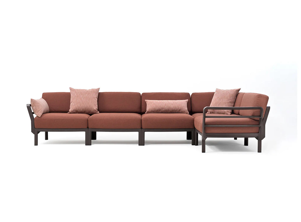 Maximo 5 Pce Modular Sectional - Marine Grade Polymer - - Greathouse