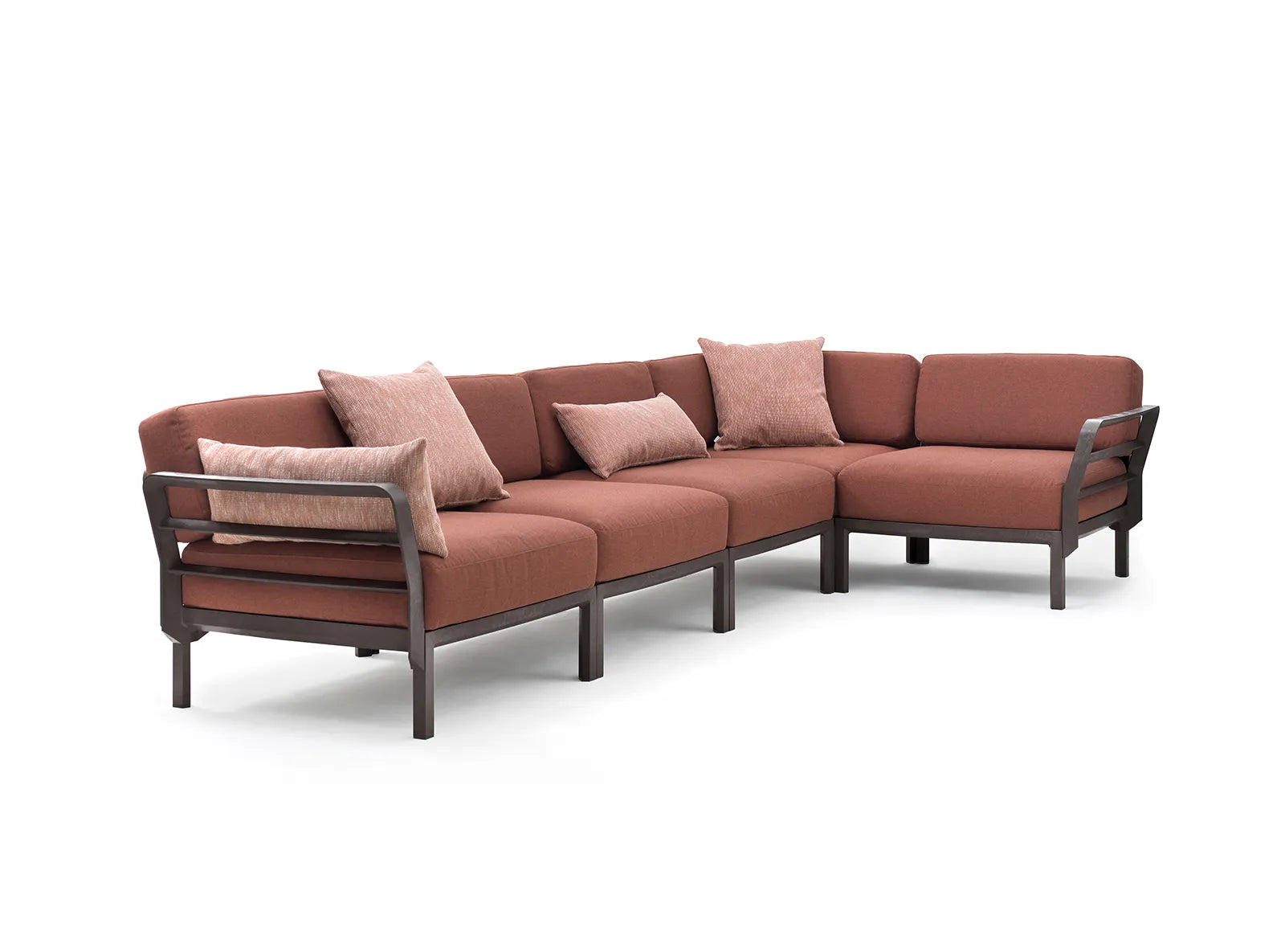 Maximo 5 Pce Modular Sectional - Marine Grade Polymer - - Greathouse