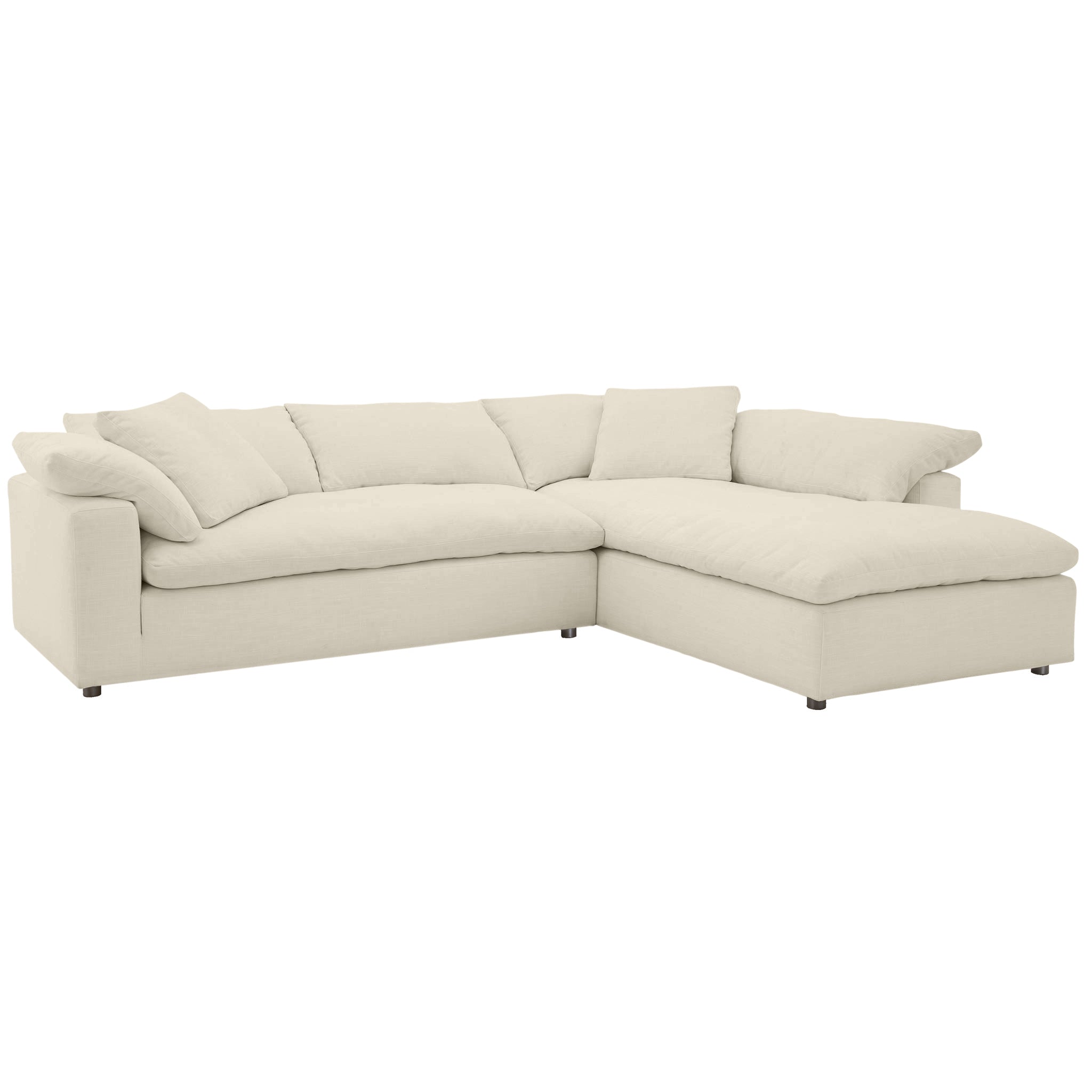 Maxwell Sectional - Catalina Ivory
