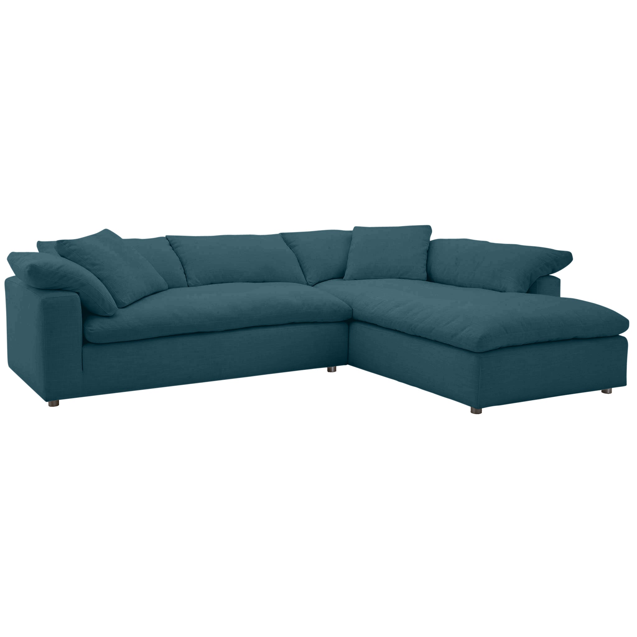 Maxwell Sectional - Cosmo Teal