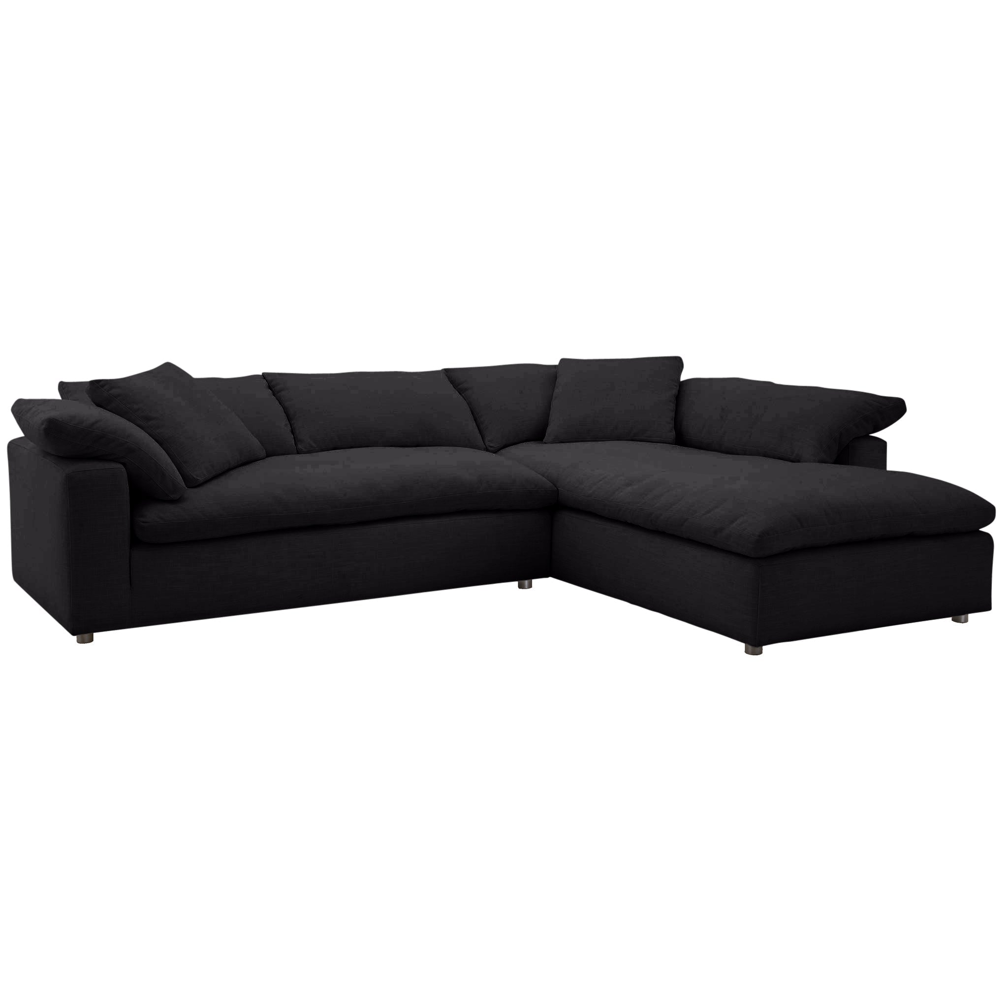 Maxwell Sectional - Lana Onyx