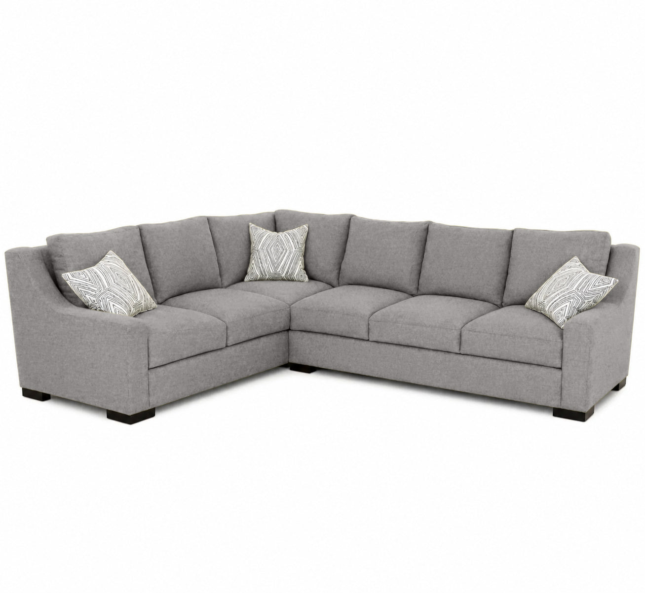 McRaney Sectional - Catalina Silver