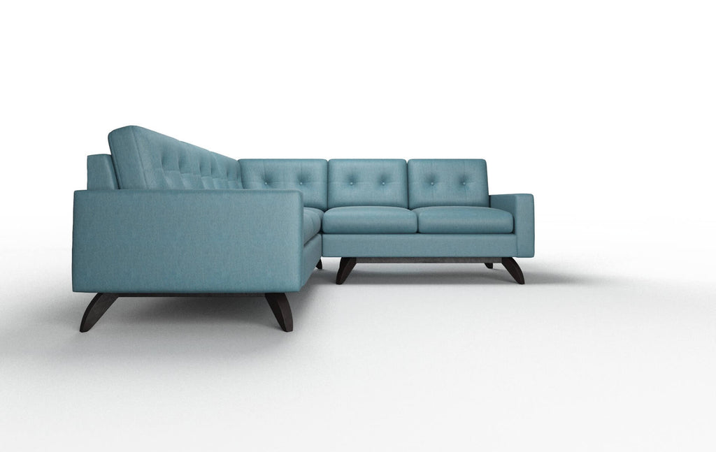 Muse Sectional - Cosmo Teal