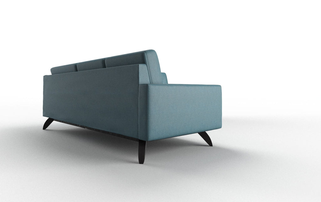 Muse Sectional - Cosmo Teal