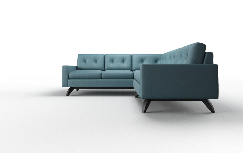 Muse Sectional - Cosmo Teal