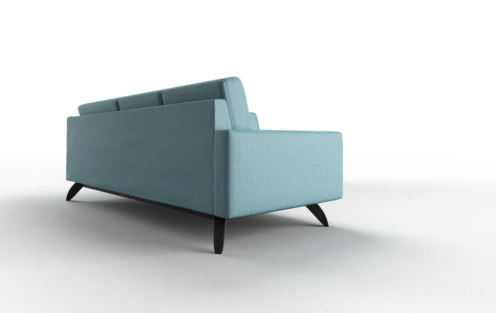 Muse Sectional - Cosmo Turquoise