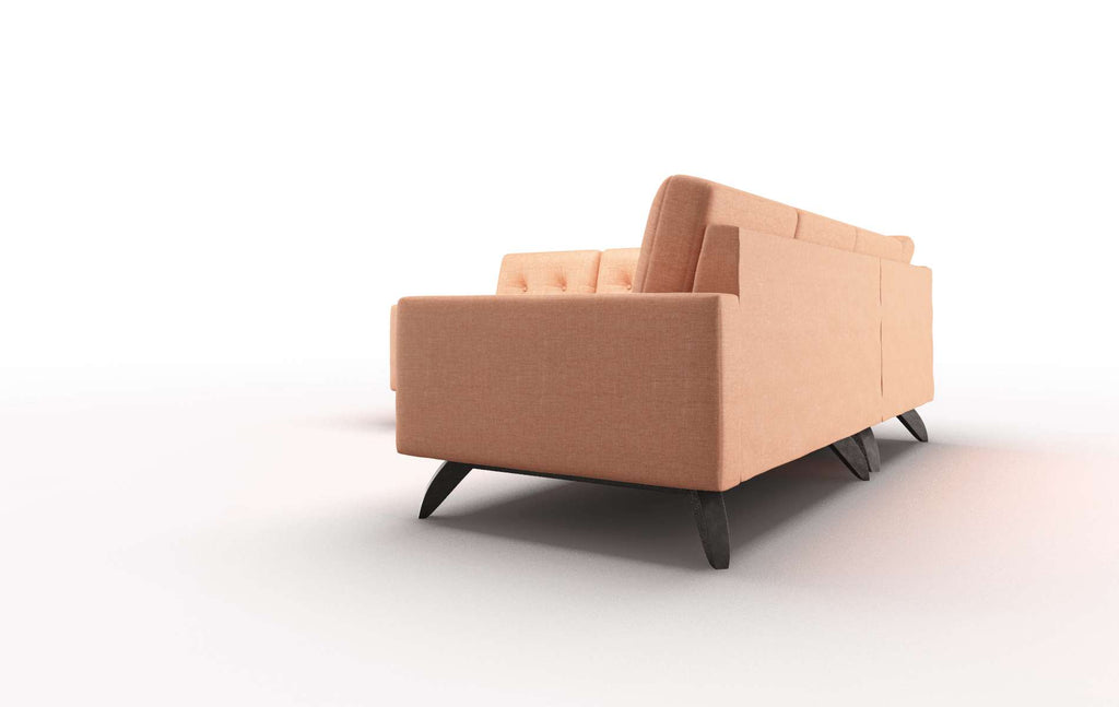 Muse Sectional - Durham Tangerine