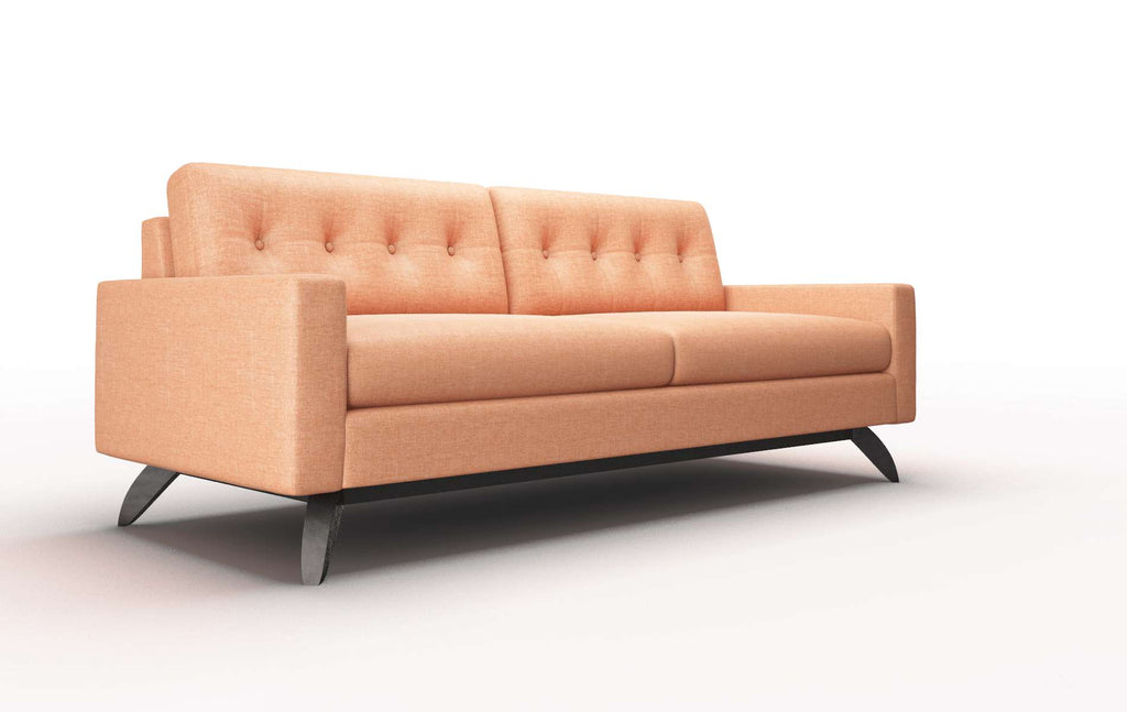 Muse Sofa - Durham Tangerine