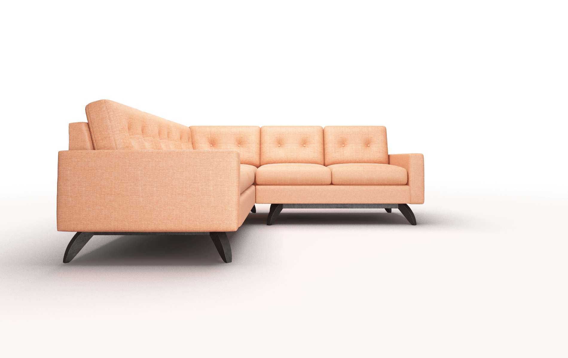 Muse Sectional - Hepburn Appricot