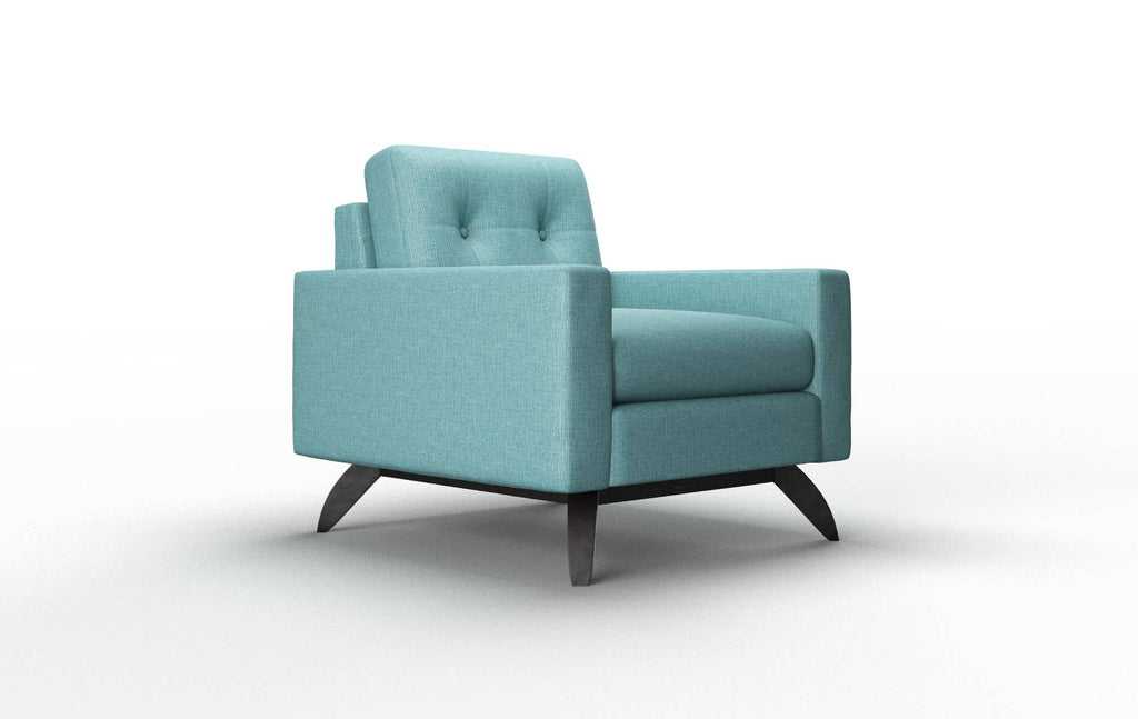 Muse Chair - Parker Turquoise