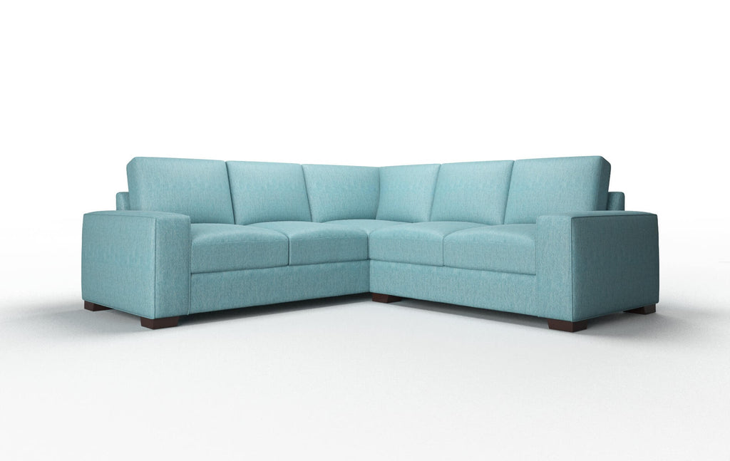 Modena Sectional - Cosmo Turquoise