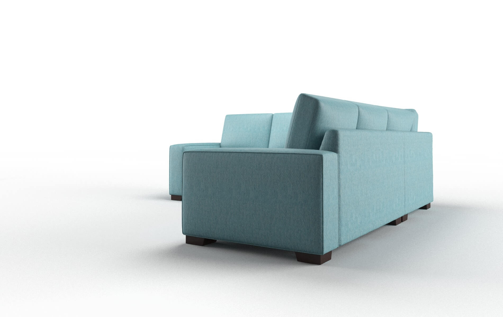 Modena Sectional - Cosmo Turquoise
