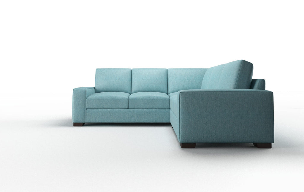 Modena Sectional - Cosmo Turquoise