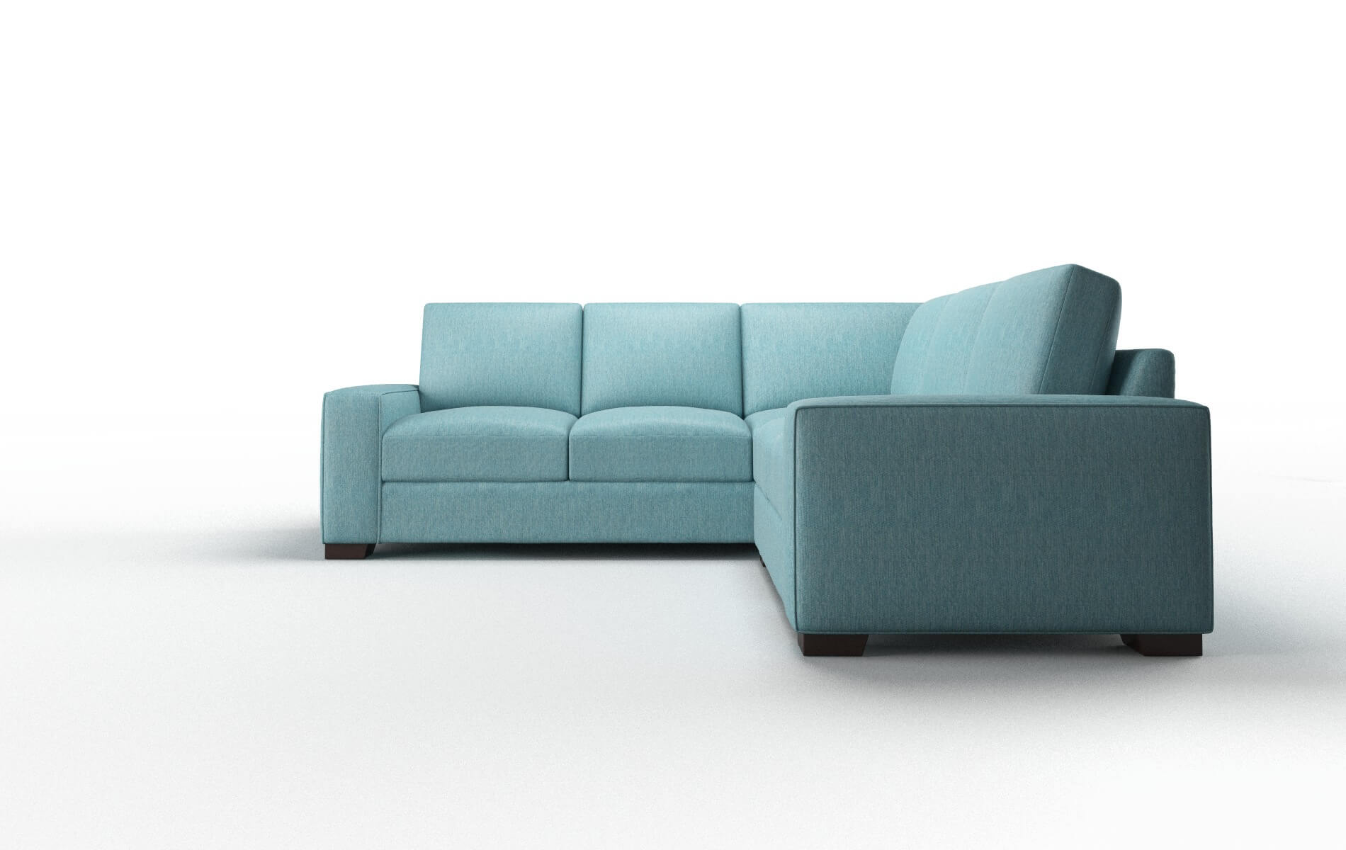 Modena Sectional - Cosmo Turquoise